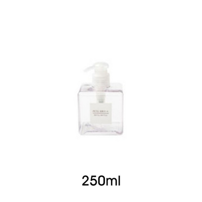 Prazne plastične boce s pumpicom, dozator 250 ml/450 ml/650 ml boce za šampon s tekućim losionom za ponovno punjenje s prozirnom glavom za pumpanje