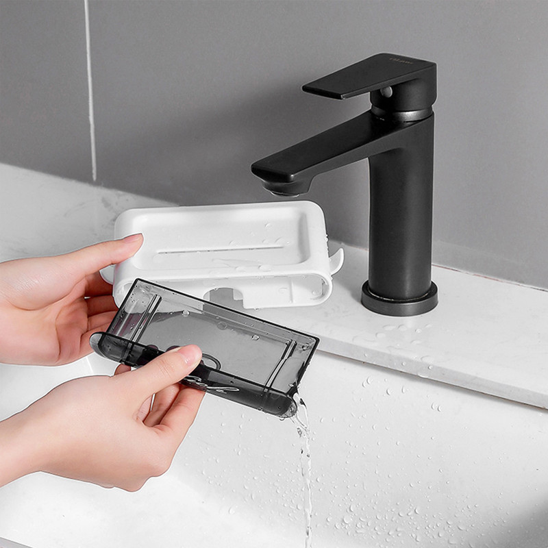 Ins Stalak za držač sapuna za kupaonicu Zidni organizator Polica Kuhinjska polica za ocjeđivanje spužve s bušilicom Kuka Slobodni zidni plutajući stalak za pohranu