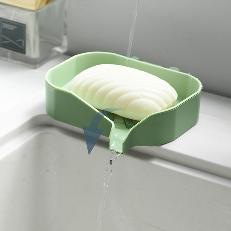 Ins Stalak za držač sapuna za kupaonicu Zidni organizator Polica Kuhinjska polica za ocjeđivanje spužve s bušilicom Kuka Slobodni zidni plutajući stalak za pohranu