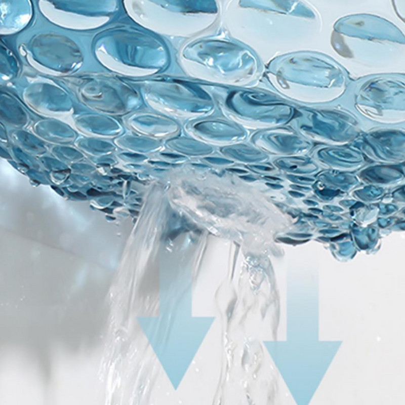 Kutija za sapun Zidna montaža Baza za brzu drenažu Akrilne stabilne ljepljive posude za sapun Kupaonica Prozirna posuda za sapun bez bušenja