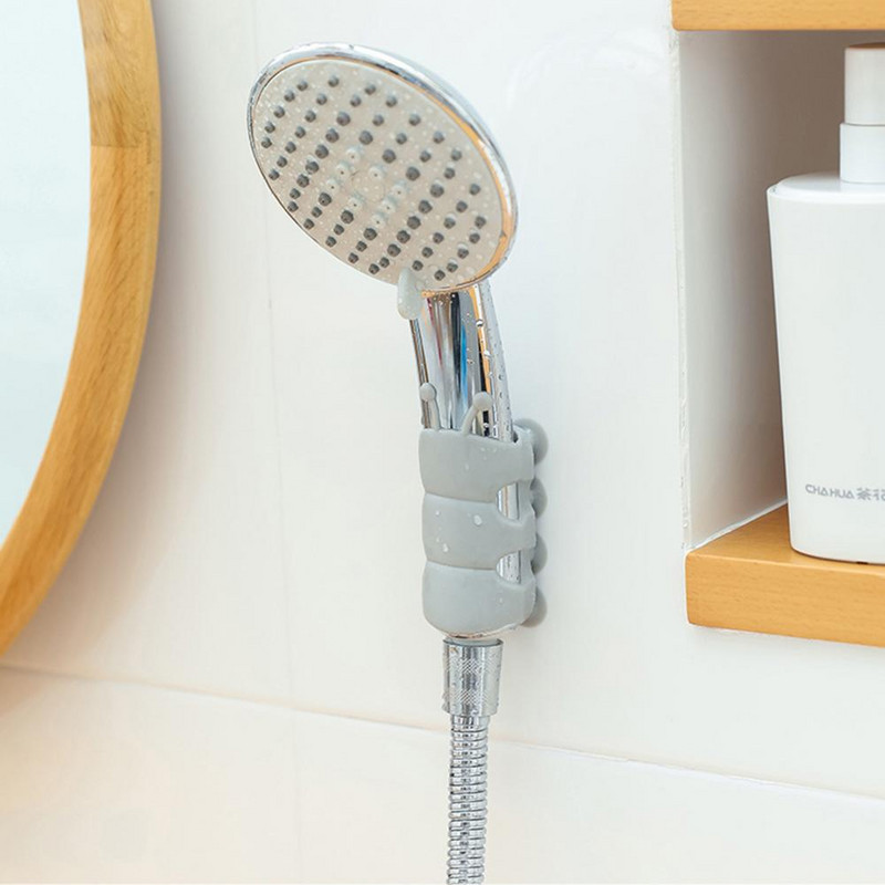 Kupaonska kuka za tuš, bez probijanja, premjestiva zidna usisna čaša, nosač za montažu tuša, kupaonski zidni nosač, stalak