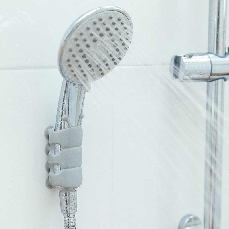 Kupaonska kuka za tuš, bez probijanja, premjestiva zidna usisna čaša, nosač za montažu tuša, kupaonski zidni nosač, stalak