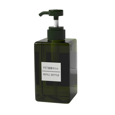 Šķidro ziepju dozators šampūns dušas želeja losjons sūkņa pudele tukša tvertne vannas istabas piederumi mājsaimniecības piederumi