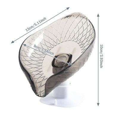 Κουτί σαπουνιού Νέο φύλλο Σχήμα σαπουνιού Αποστράγγιση Αξεσουάρ μπάνιου Τουαλέτα Πλυντήριο ρούχων Κουτί σαπουνιού Μπάνιο Παροχές Θήκη σαπουνιού