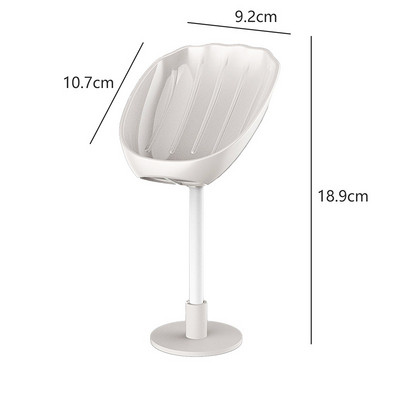 Κουτί σαπουνιού Νέο φύλλο Σχήμα σαπουνιού Αποστράγγιση Αξεσουάρ μπάνιου Τουαλέτα Πλυντήριο ρούχων Κουτί σαπουνιού Μπάνιο Παροχές Θήκη σαπουνιού