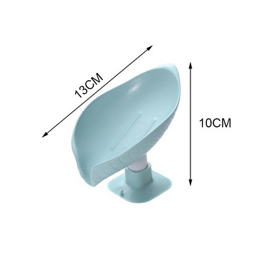 Κουτί σαπουνιού Νέο φύλλο Σχήμα σαπουνιού Αποστράγγιση Αξεσουάρ μπάνιου Τουαλέτα Πλυντήριο ρούχων Κουτί σαπουνιού Μπάνιο Παροχές Θήκη σαπουνιού