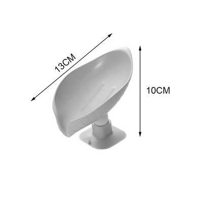 Κουτί σαπουνιού Νέο φύλλο Σχήμα σαπουνιού Αποστράγγιση Αξεσουάρ μπάνιου Τουαλέτα Πλυντήριο ρούχων Κουτί σαπουνιού Μπάνιο Παροχές Θήκη σαπουνιού