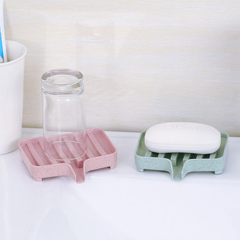 Σαπούνι μπάνιου Πιάτο Μπάνιου Αφρός Κουτί αποθήκευσης Δίσκος αποστράγγισης Θήκη σαπουνιών για Τουαλέτα Μπάνιου Θήκες ραφιών κουζίνας Προμήθειες Gadgets