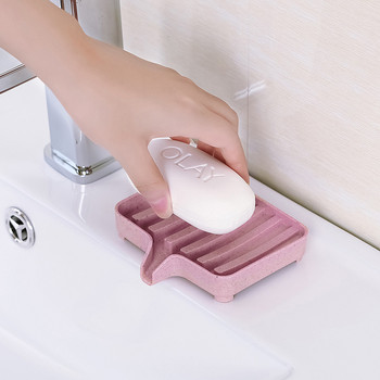 Σαπούνι μπάνιου Πιάτο Μπάνιου Αφρός Κουτί αποθήκευσης Δίσκος αποστράγγισης Θήκη σαπουνιών για Τουαλέτα Μπάνιου Θήκες ραφιών κουζίνας Προμήθειες Gadgets
