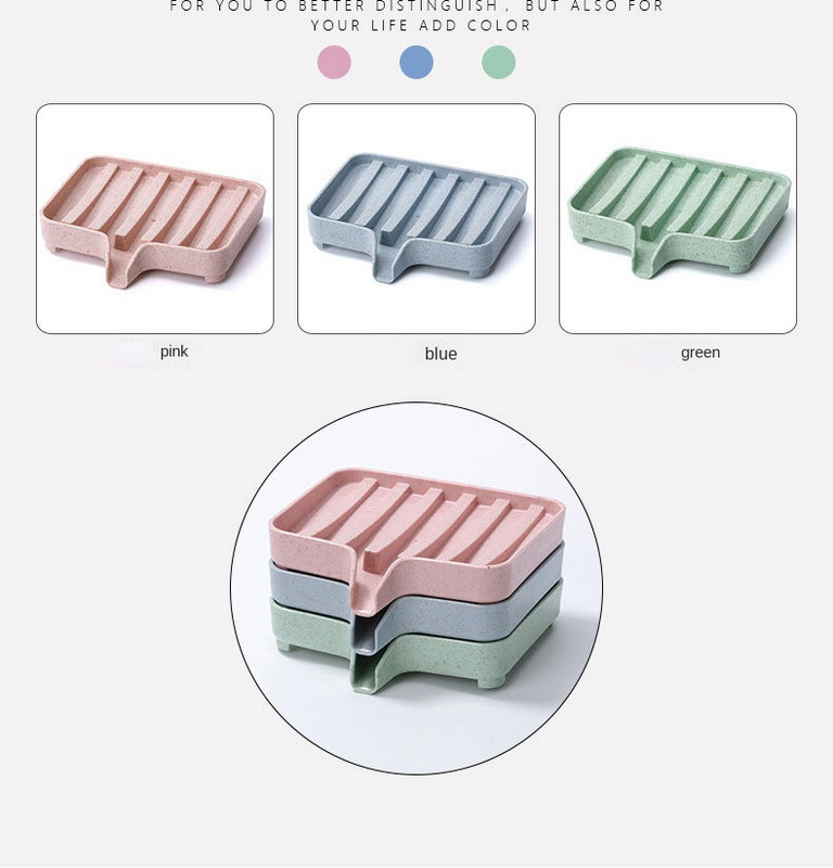 Posuda za sapun za kupaonicu Kutija za pohranu pjene za kupanje Držač za odvodnu ladicu Držač za sapune za kupaonicu WC Kuhinjski stalak Kutije Potrošni materijal Gadgeti