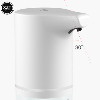 Безконтактен автоматичен дозатор за сапунена пяна USB акумулаторна течна пяна Машина за миене на ръце Инфрачервен сензор за баня Дозатор за сапун