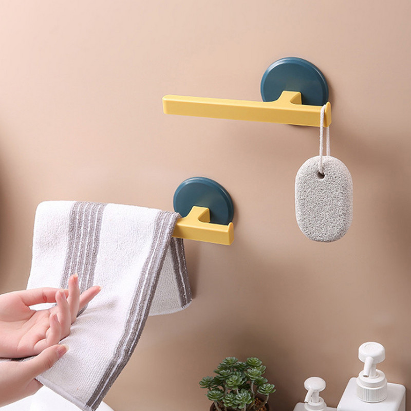 Vješalica za pohranjivanje tuša u kupaonici Stalak za ručnike Držač ručnika Neprobijajući pohranjivanje za tuširanje Zidni nosač 18,5x7,5x5cm