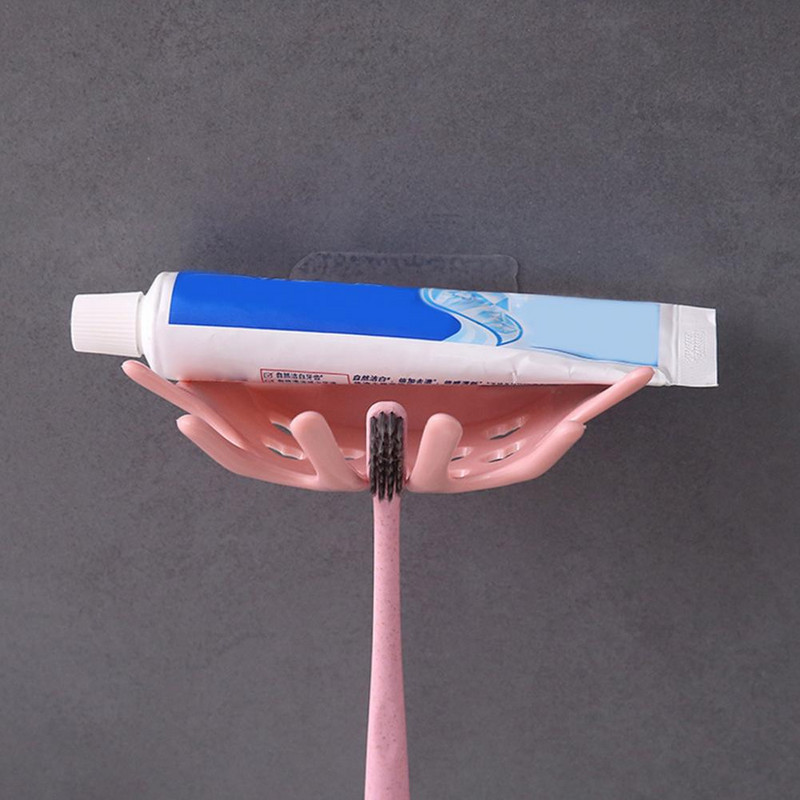 Vrhunska kutija za sapun Zidna višenamjenska torbica za višekratnu upotrebu Čvrsta ladica za pohranu bez bušenja Kupaonski pribor