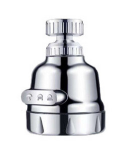 Kuhinjska slavina s tri brzine, glava raspršivača, rotirajuća za 360 stupnjeva protiv prskanja, slavina za vodu za tuširanje za kuhinju i kupaonicu