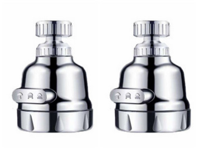 Kuhinjska slavina s tri brzine, glava raspršivača, rotirajuća za 360 stupnjeva protiv prskanja, slavina za vodu za tuširanje za kuhinju i kupaonicu