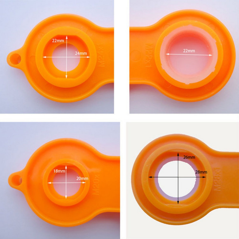 1 kom. Plastični alat za slavinu Komplet za popravak perlatora, zamjenski ključ za ključ za ventilaciju slavine, ključ za sanitarije