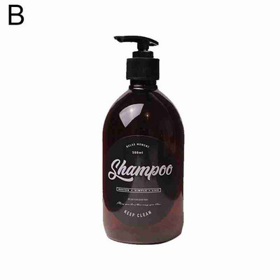 500ml Σκανδιναβικό στυλ Μπουκάλι Μπουκάλι Σαμπουάν Σαμπουάν με επαναγεμιζόμενο Μπουκάλι Σαμπουάν Μούς Σαπουνιού Μουσές υγρού διανομέα αφρού