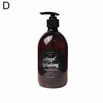 500ml Σκανδιναβικό στυλ Μπουκάλι Μπουκάλι Σαμπουάν Σαμπουάν με επαναγεμιζόμενο Μπουκάλι Σαμπουάν Μούς Σαπουνιού Μουσές υγρού διανομέα αφρού