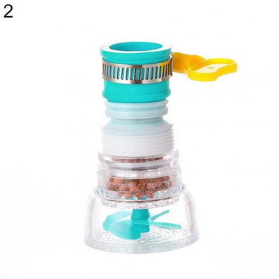 Univerzalna zakretna kuhinjska slavina Perlator Podesiva dvostruka raspršivač Filter Difuzor Mlaznica za uštedu vode Priključak za slavinu