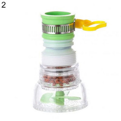 Univerzalna zakretna kuhinjska slavina Perlator Podesiva dvostruka raspršivač Filter Difuzor Mlaznica za uštedu vode Priključak za slavinu