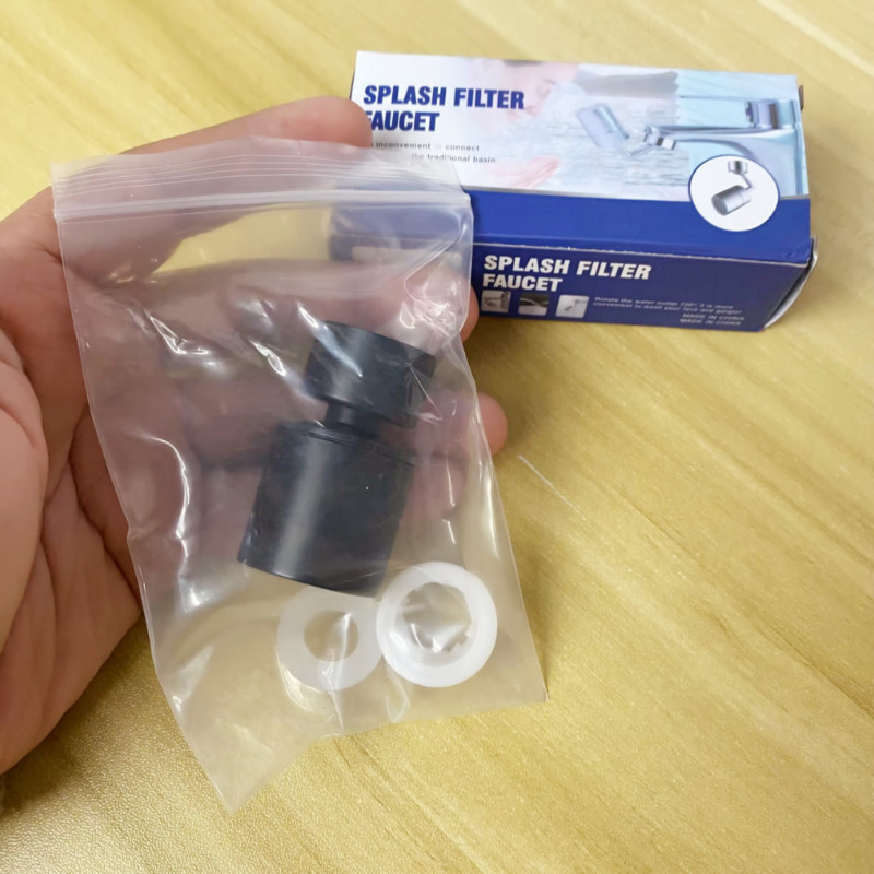 Messingist uus 2-režiimiline kraanikausi segisti otsik 360° pöörlev tagasipritsmega kraan, õhutusseade köögivalamu Survega kraan, õhutaja mullitaja