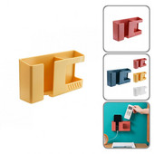 Stalak za mobilni telefon Prijenosni držač za mobilni telefon Organizator Snažno ljepilo Moderni zidni stalak za pohranu daljinskog upravljača