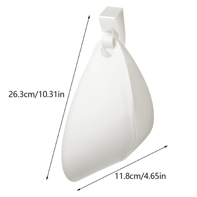 Kupaonski plastični stalak za pohranu koji štedi prostor Organizator bez bušenja Viseći držač za sušilo za kosu Stalak Kupaonica Kućanstvo