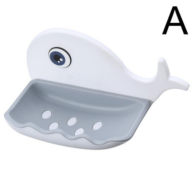 Kutija za sapun u obliku kita Odvod Držač sapuna Kupaonski pribor Zidna posuda za sapun Posuda za sapun Posuda za sapun za kupaonicu