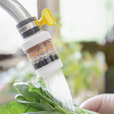 Καθαριστής βρύσης κουζίνας γενικής χρήσης Φίλτρο βρύσης Λεκάνη μπάνιου Εξοικονόμηση νερού Bubbler Ακροφύσιο ντουζιέρας με φίλτρο ενεργού άνθρακα