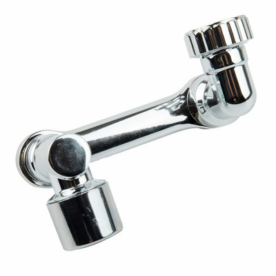 1kom Okretna produžna slavina 1080° mehanička ruka Rotirajući produžetak za mjehuriće vode Mlaznica za vodu Dijelovi ABS slavine otporni na prskanje