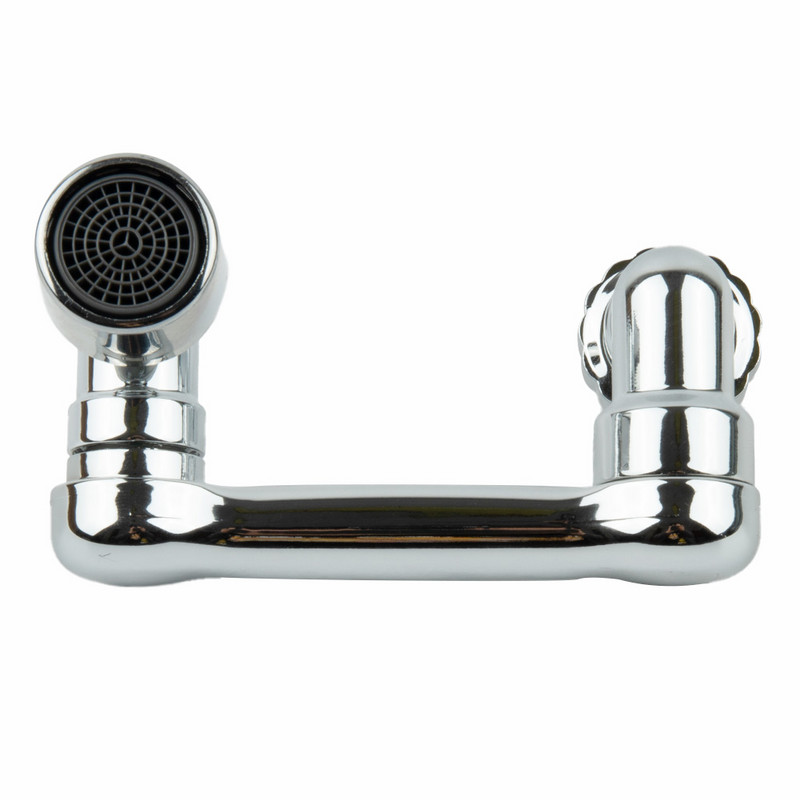 1kom Okretna produžna slavina 1080° mehanička ruka Rotirajući produžetak za mjehuriće vode Mlaznica za vodu Dijelovi ABS slavine otporni na prskanje