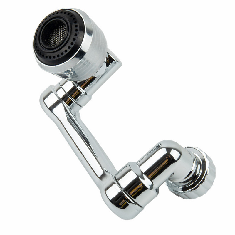 1kom Okretna produžna slavina 1080° mehanička ruka Rotirajući produžetak za mjehuriće vode Mlaznica za vodu Dijelovi ABS slavine otporni na prskanje