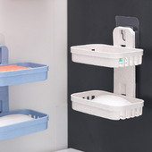 Virtuves glabāšanas ziepju plaukts notekas plaukts ziepju plaukts tualetes notekas bez caurumiem PP ziepju kaste Ēdamzāle vannas istabas turētājiem mājās