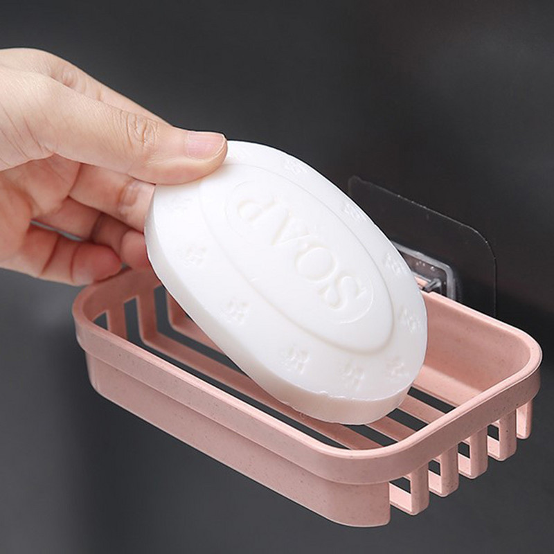 Virtuves glabāšanas ziepju plaukts notekas plaukts ziepju plaukts tualetes notekas bez caurumiem PP ziepju kaste Ēdamzāle vannas istabas turētājiem mājās