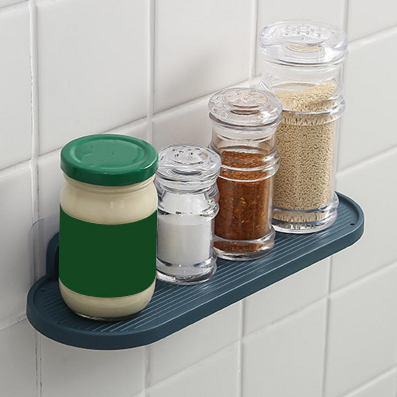 Zidna polica Vodootporna samoljepljiva zidna polica za odlaganje ABS jaka nosiva plutajuća polica za kupaonicu