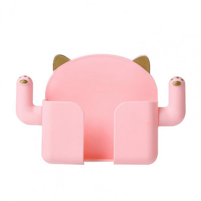 Nosač za mobilni telefon Priključak za punjenje Zidni ubod, bez pohranjivanja slatkih plastičnih stentova za mobilne telefone za svakodnevnu upotrebu