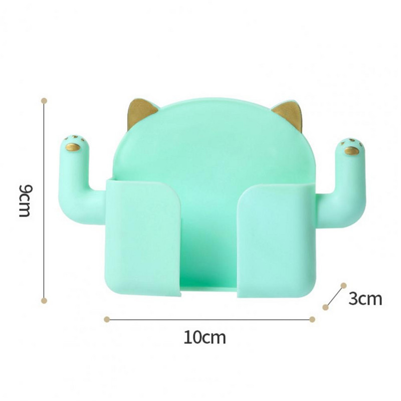 Nosač za mobilni telefon Priključak za punjenje Zidni ubod, bez pohranjivanja slatkih plastičnih stentova za mobilne telefone za svakodnevnu upotrebu