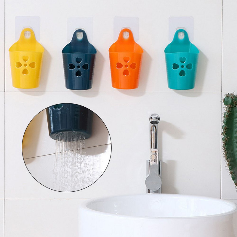 Daudzfunkcionāls piekarināms uzglabāšanas grozs Mājas dažādu piederumu turētājs Irbulīšu būris Kosmētika Biroja kancelejas piederumu organizatora plaukts