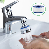 Faucet Aerator Bubbler Περιστρεφόμενο φίλτρο από ανοξείδωτο ατσάλι 360 μοιρών Εξοικονόμηση νερού για νιπτήρα κουζίνας