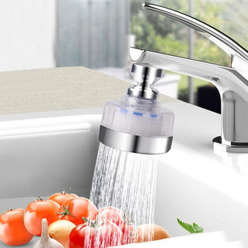 Faucet Aerator Bubbler Περιστρεφόμενο φίλτρο από ανοξείδωτο ατσάλι 360 μοιρών Εξοικονόμηση νερού για νιπτήρα κουζίνας