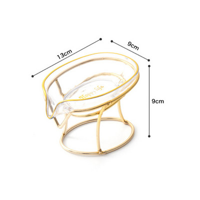 1kom Lagana luksuzna stilska kreativna kutija za sapun Kupaonica WC Kućna školjka Bez odvoda Perforirani stalak za sapun Posuda za sapun