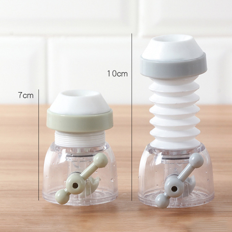 Sklopiva univerzalna glava za slavinu protiv prskanja, produžni nastavak za vodu iz slavine, uređaj za uštedu vode za 15-23 mm