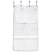 Mrežasta viseća torba za kupaonicu s kukicom za tikve Dizajnirana viseća torba za kadu sa šest džepova