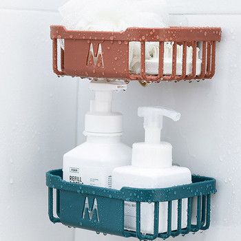 Επιτοίχιο ράφι αποθήκευσης χαρτιού κρεμασμένο κοίλο καλάθι αποστράγγισης Ράφι χαρτί σε ρολό για τουαλέτα μπάνιου κουζίνας