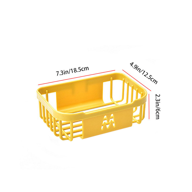 Zidni stalak za pohranjivanje maramica Viseća šuplja odvodna košara Polica za papir u roli za kuhinju Kupaonica WC