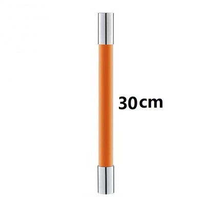 20/30cm dušas piederumi Rokas dušas šļūtenes uzgaļa jaucējkrāns 360° rotējošs misiņa savienotājs Silikona pretaizsalšanas jaucējkrāna pagarinātājs
