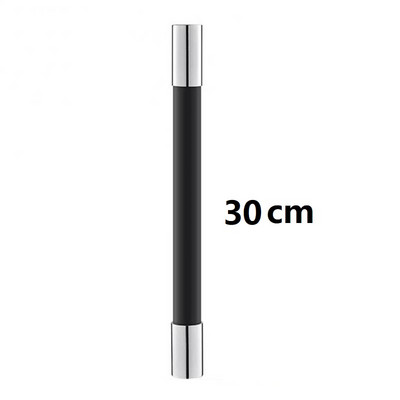 20/30cm dušas piederumi Rokas dušas šļūtenes uzgaļa jaucējkrāns 360° rotējošs misiņa savienotājs Silikona pretaizsalšanas jaucējkrāna pagarinātājs