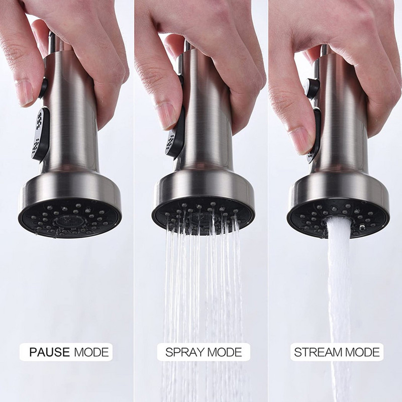 A/B glava raspršivača slavine Izvlačna glava tuša raspršivača za kuhinju Rezervna slavina Zamjena raspršivača Dodaci za kućanske alate