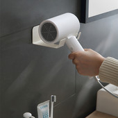 Samoljepljiva polica za sušilo za kosu Zidna kupaonica Sušilo za kosu Puhalo zraka Držač stalka za pohranu Potrepštine za organizatore od nehrđajućeg čelika