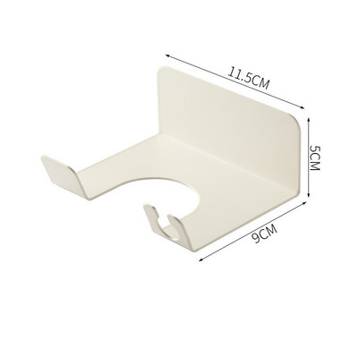 Samoljepljiva polica za sušilo za kosu Zidna kupaonica Sušilo za kosu Puhalo zraka Držač stalka za pohranu Potrepštine za organizatore od nehrđajućeg čelika